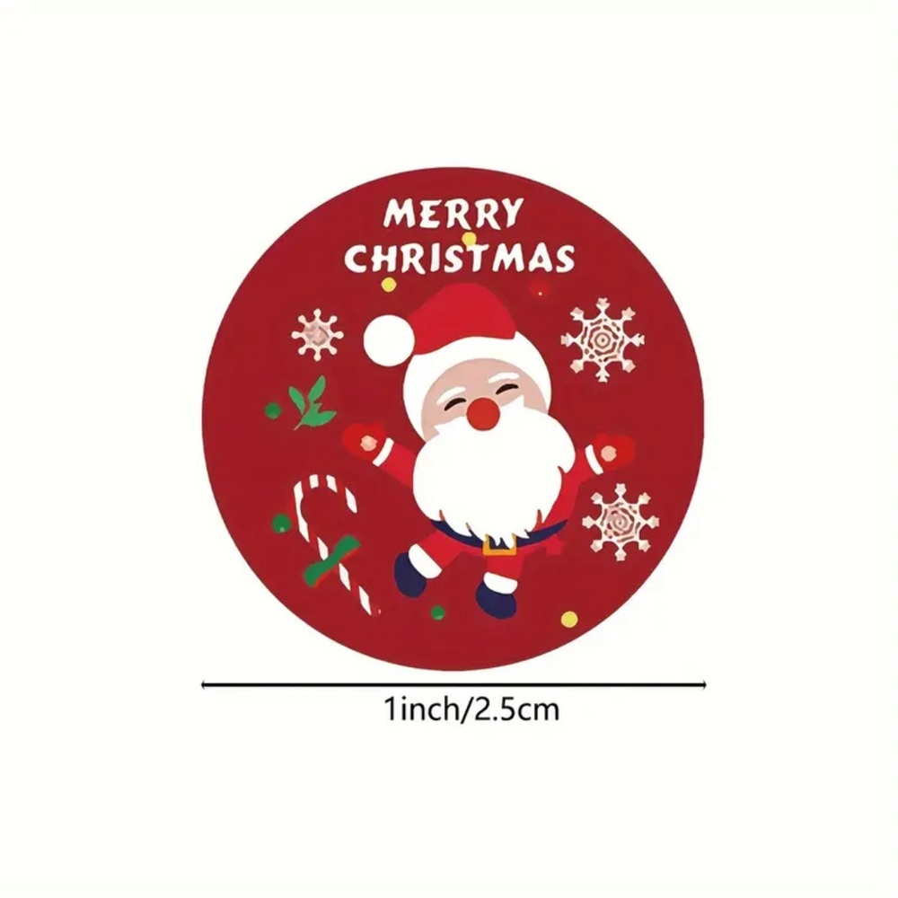 500ct Christmas Stickers - Picture 4 of 4